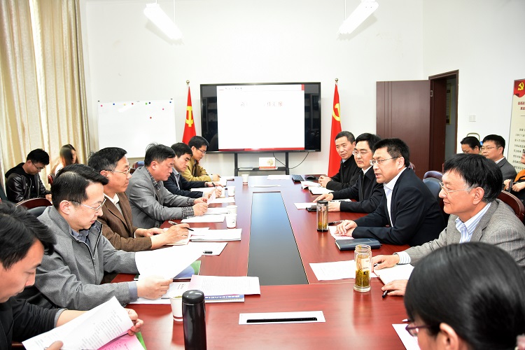 校党委书记余其俊一行来威廉希尔官网调研
